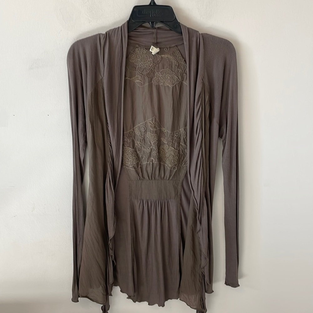 Anthropologie TINY Open Front Cardigan- Size XS